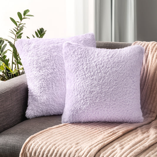 Sherpa Fleece Pillow Cover - Set of 2