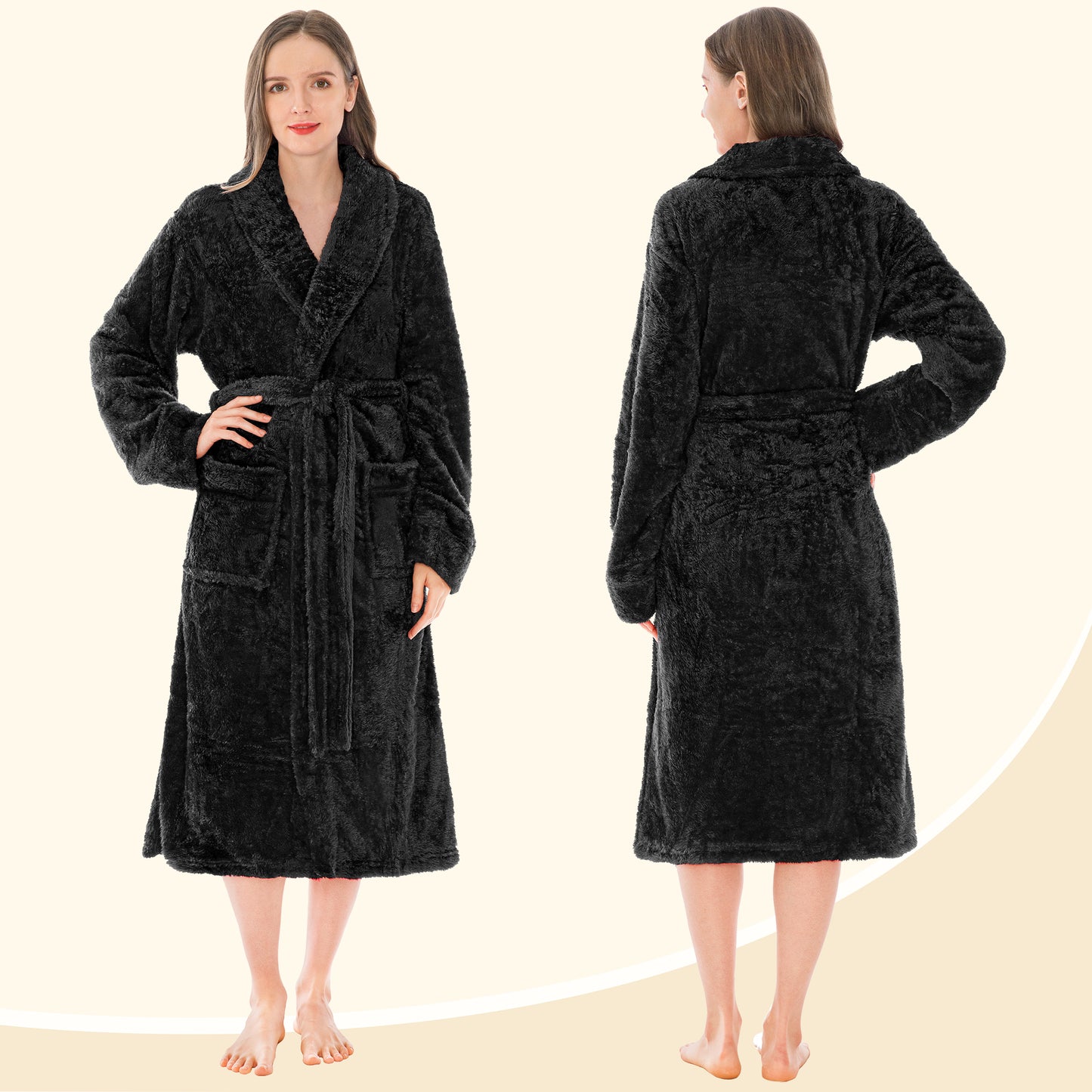 Women's Sherpa Fluffy Robe