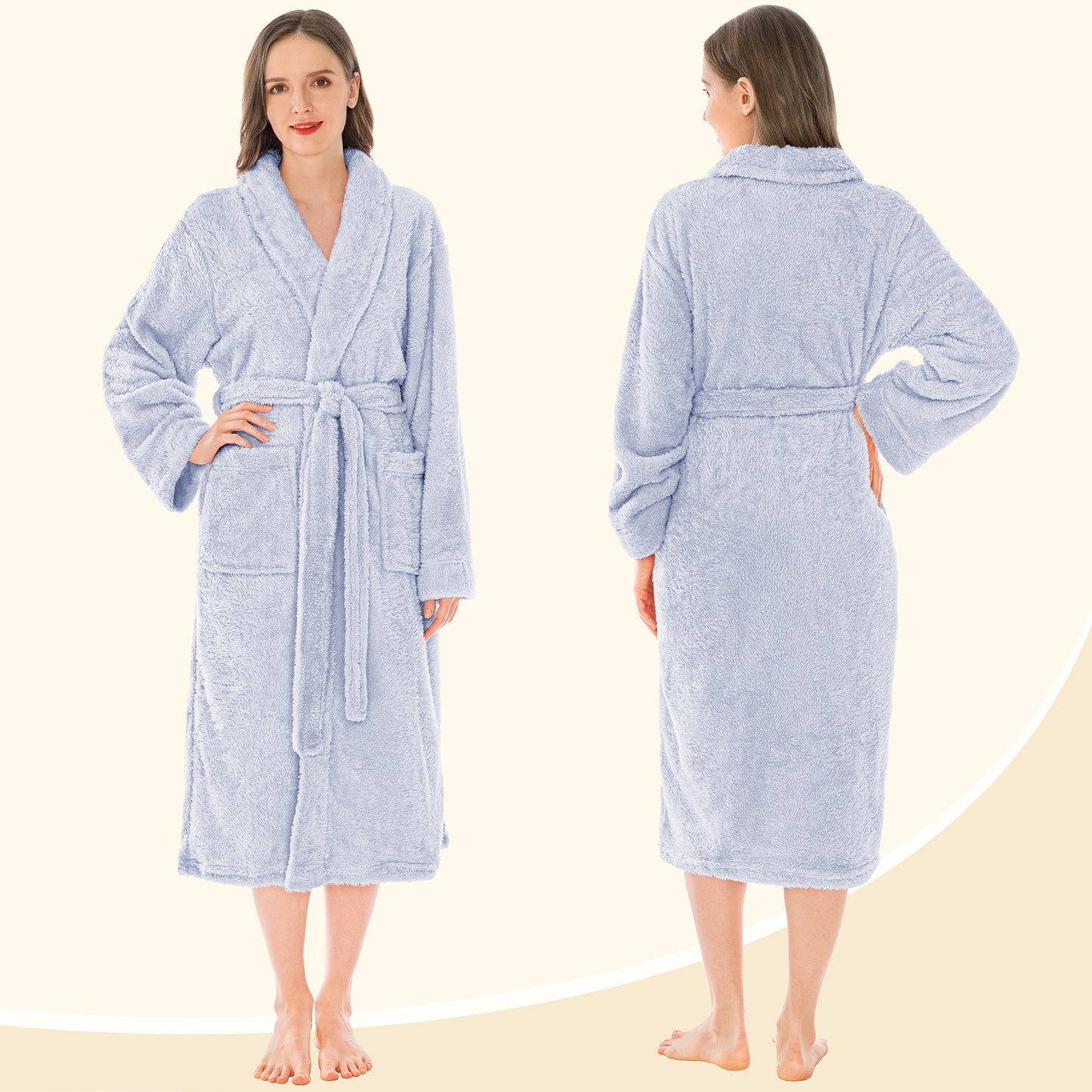 Women's Sherpa Fluffy Robe