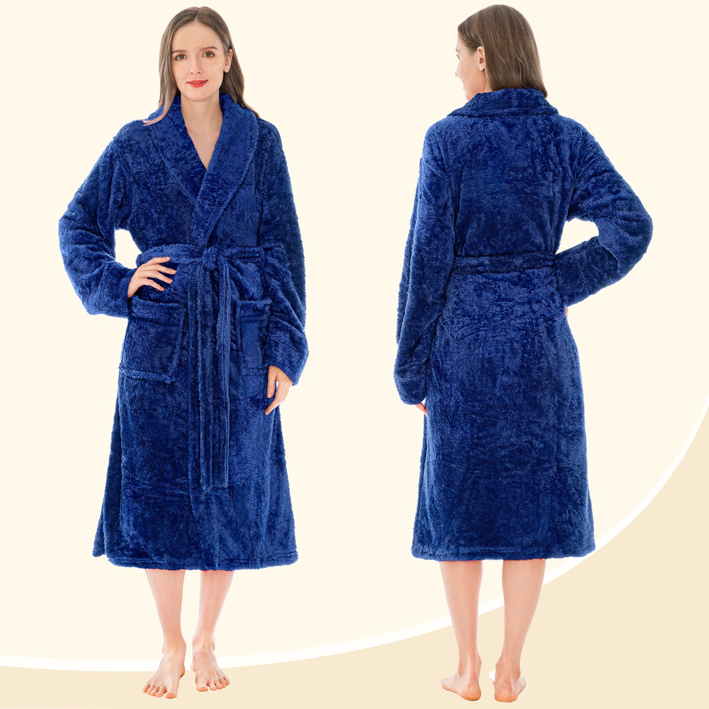Women's Sherpa Fluffy Robe