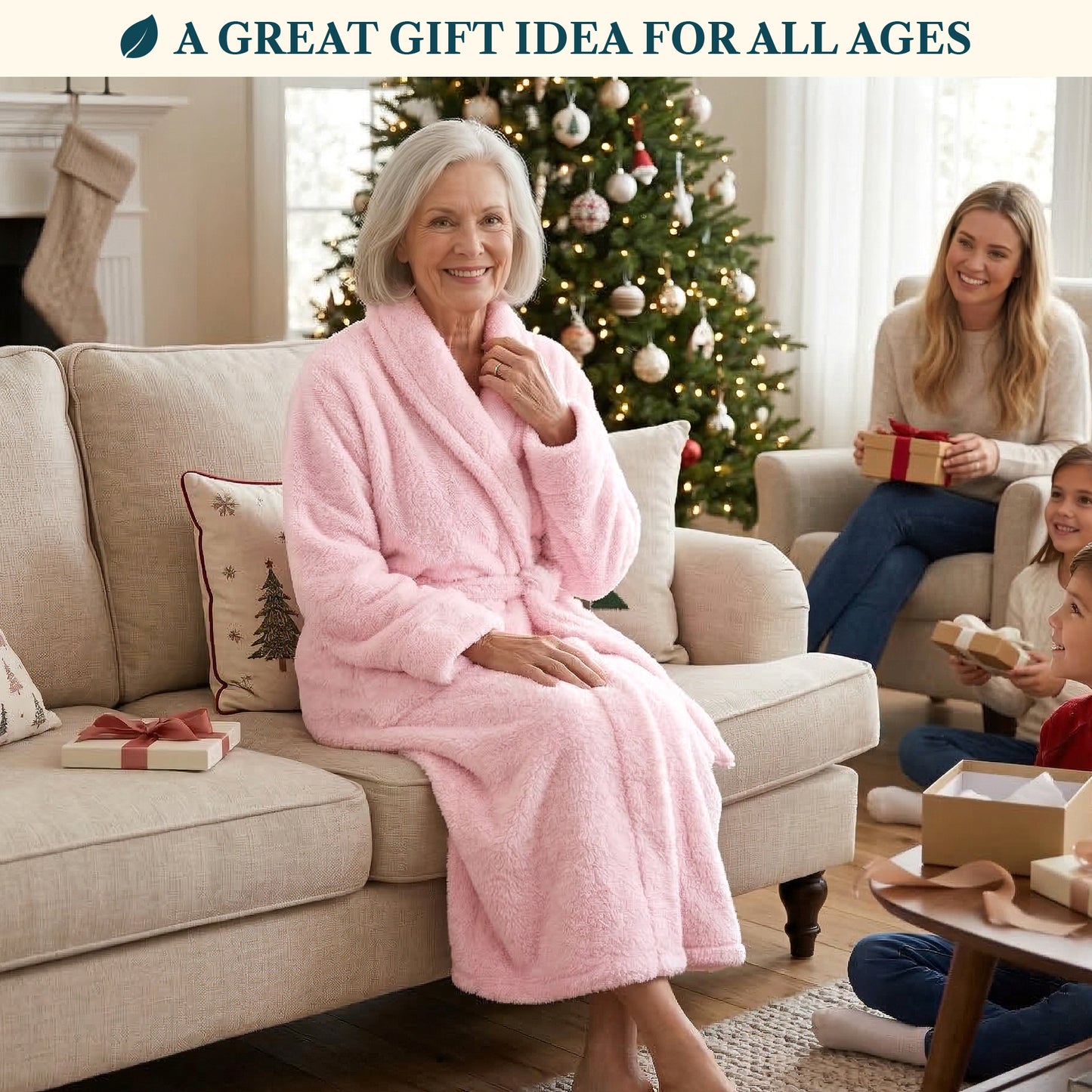 Women's Sherpa Fluffy Robe