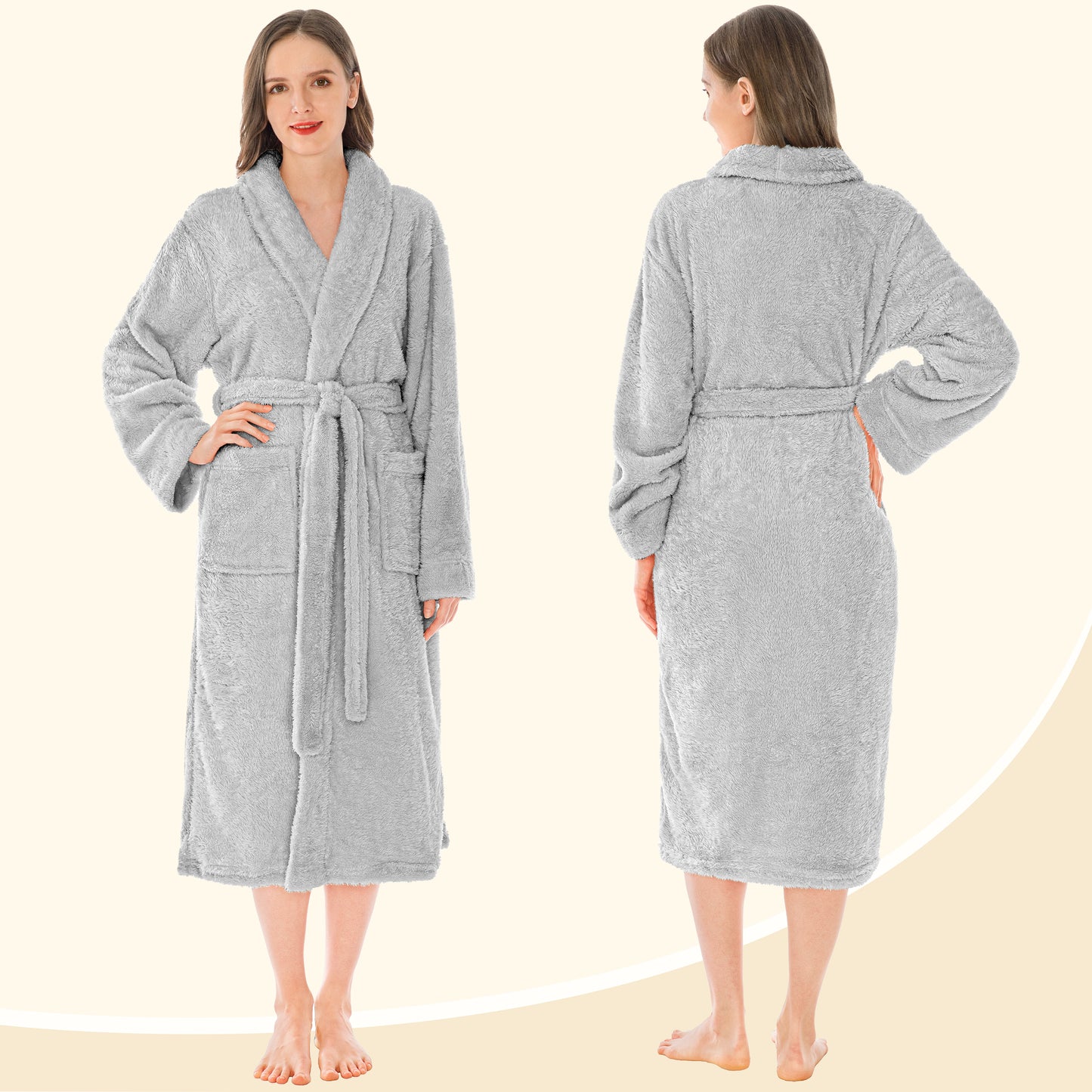 Women's Sherpa Fluffy Robe
