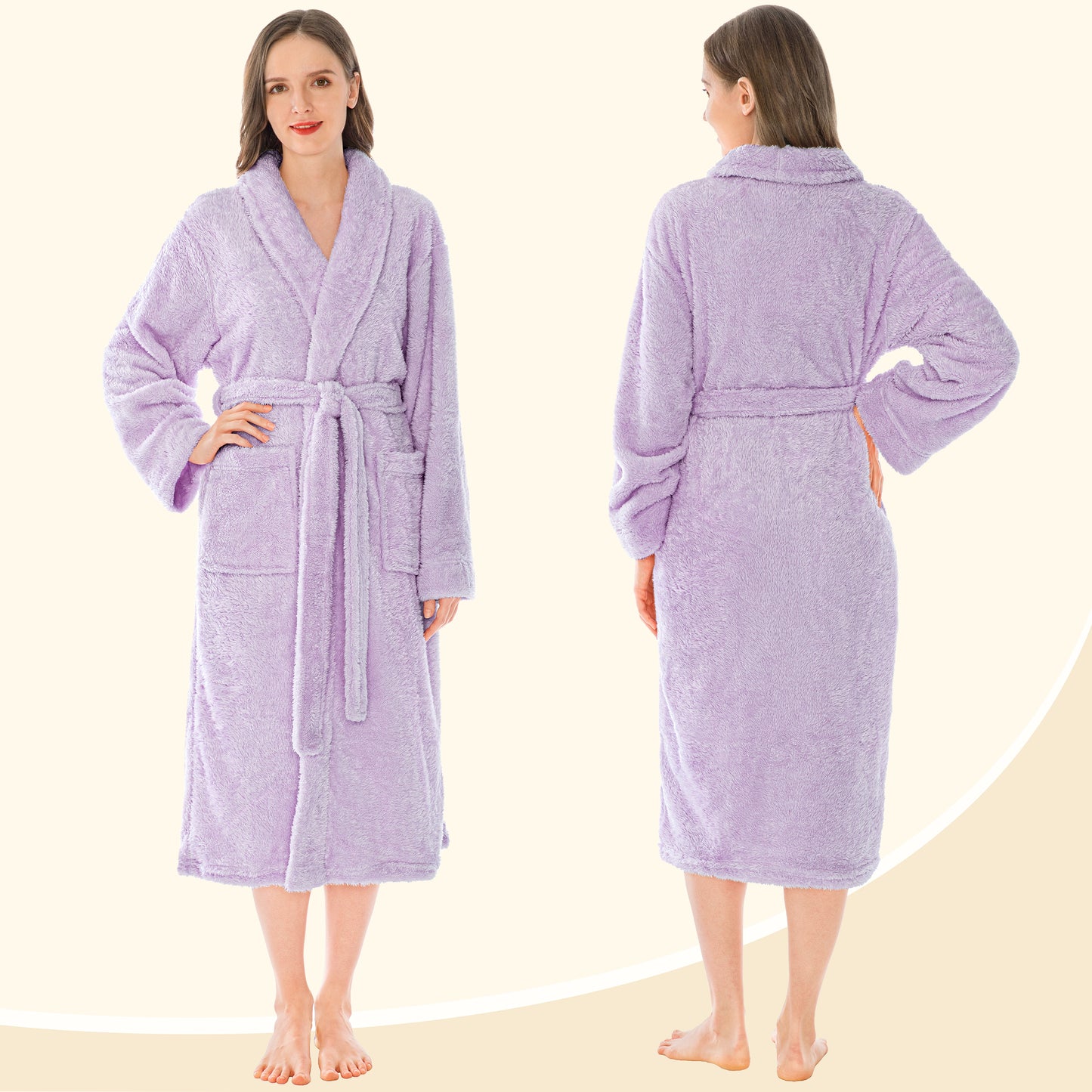 Women's Sherpa Fluffy Robe