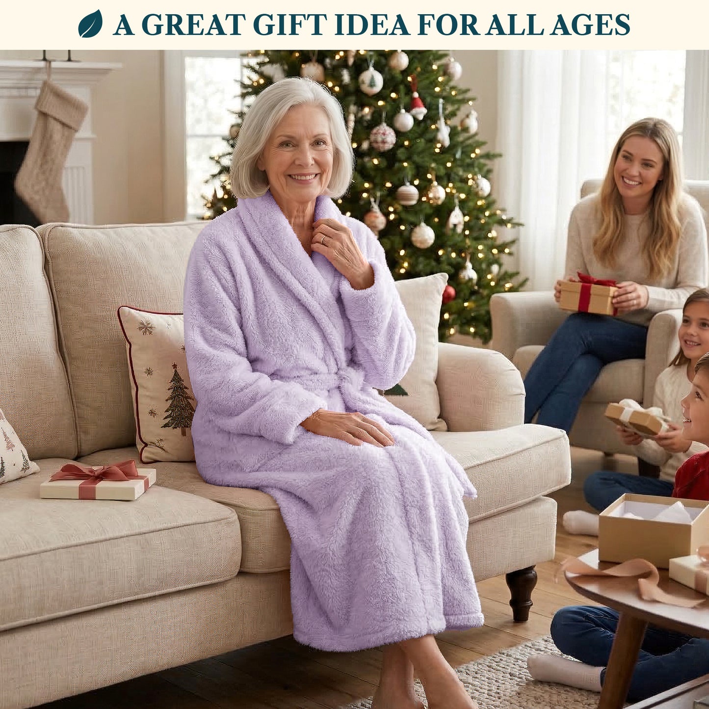 Women's Sherpa Fluffy Robe