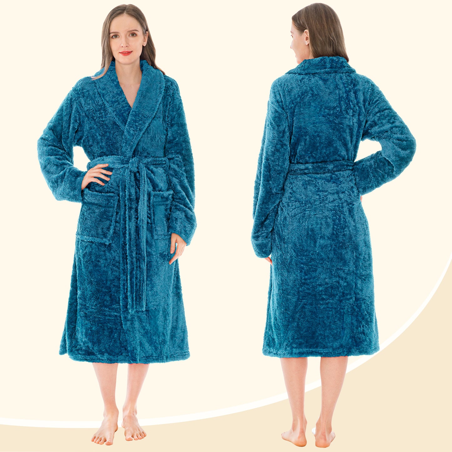 Women's Sherpa Fluffy Robe