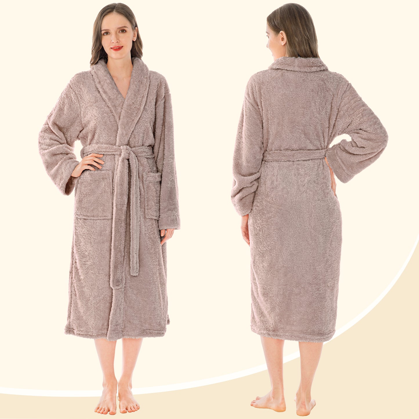 Women's Sherpa Fluffy Robe