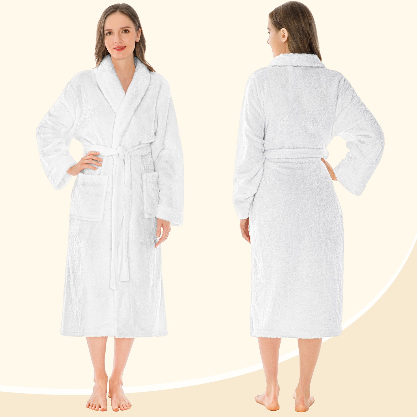 Women's Sherpa Fluffy Robe