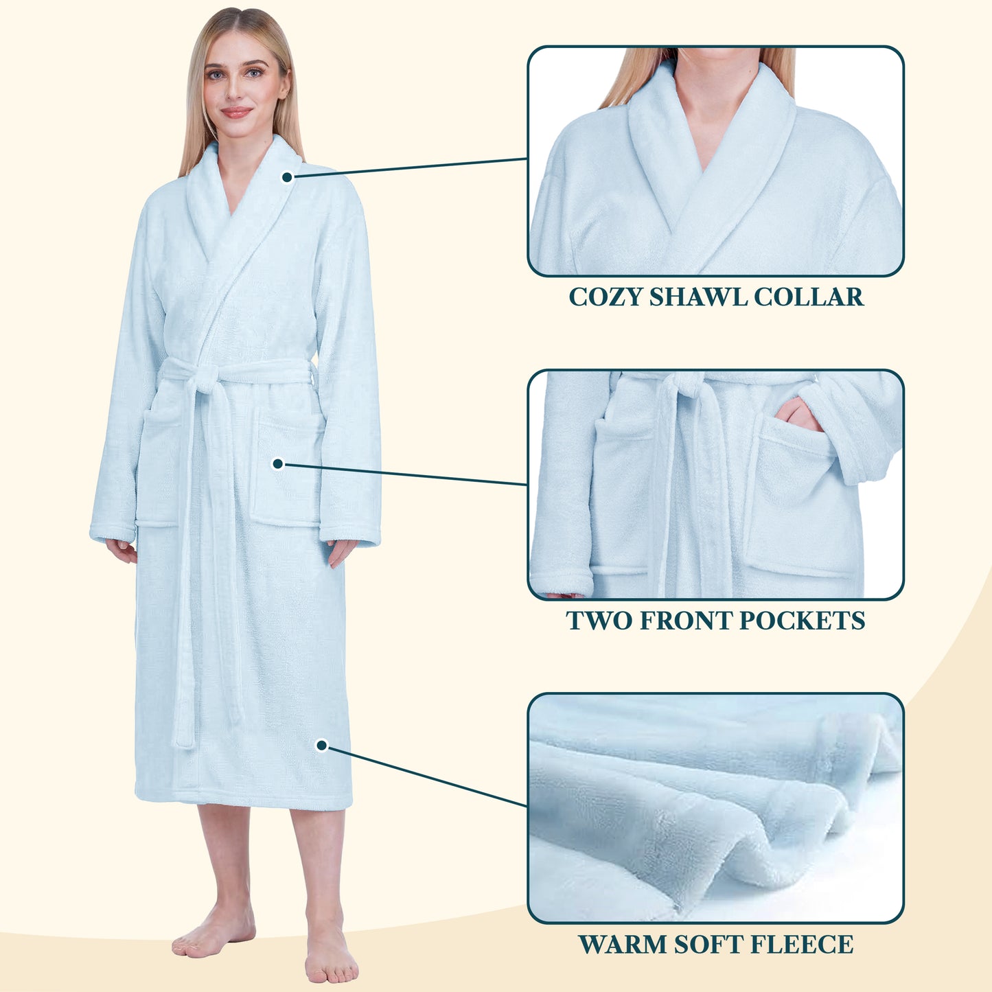 Women's Classic Fleece Robe