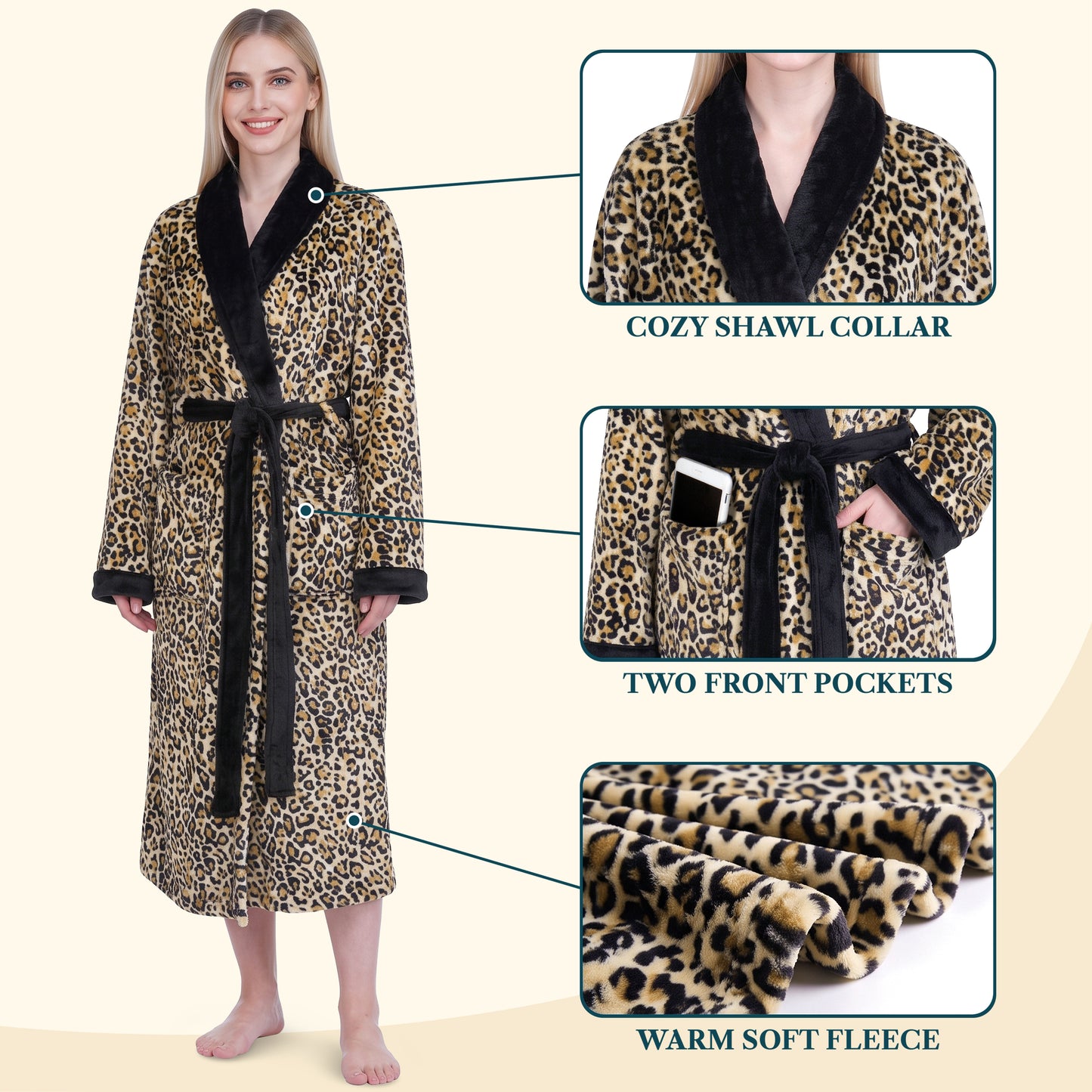 Women's Classic Fleece Robe