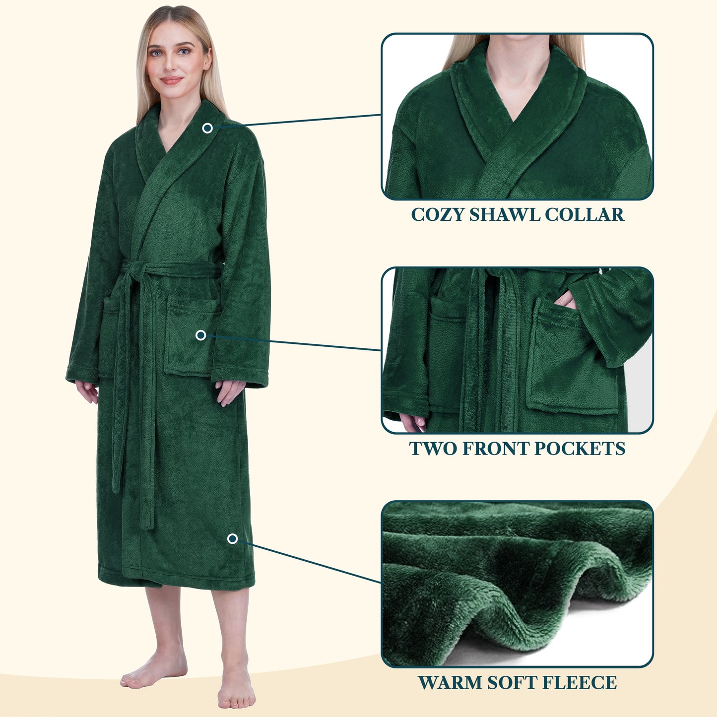 Women's Classic Fleece Robe
