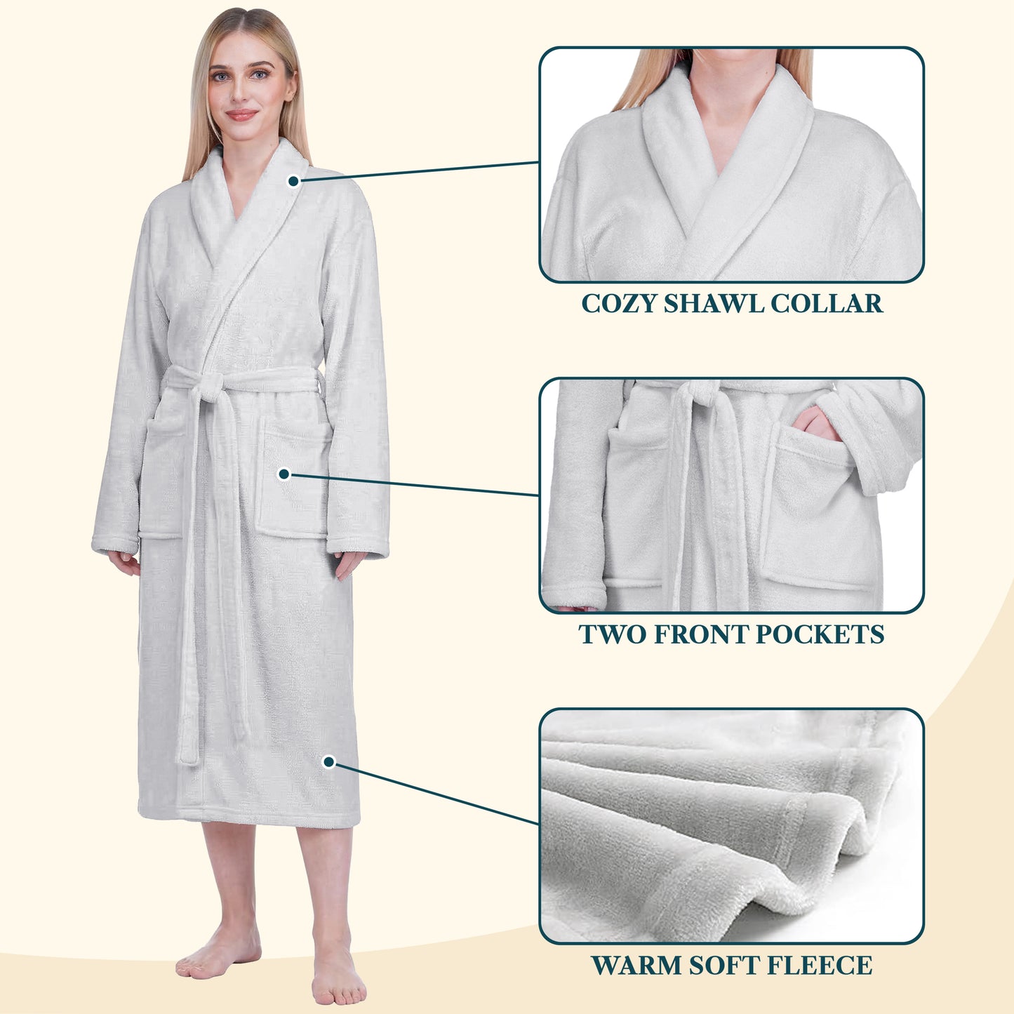 Women's Classic Fleece Robe