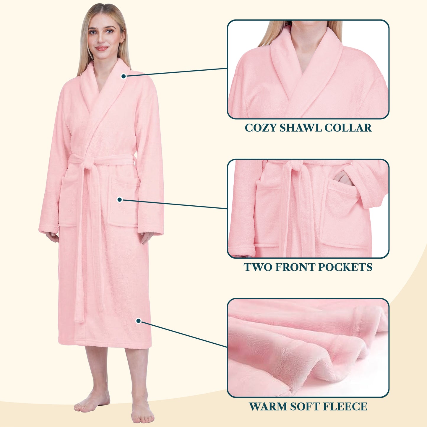 Women's Classic Fleece Robe