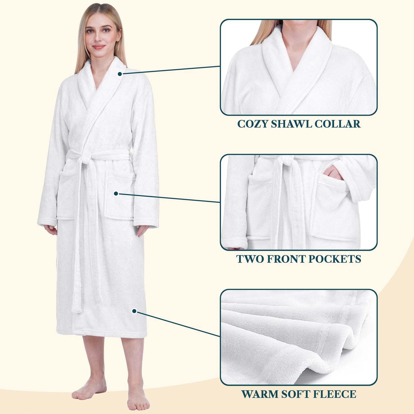 Women's Classic Fleece Robe