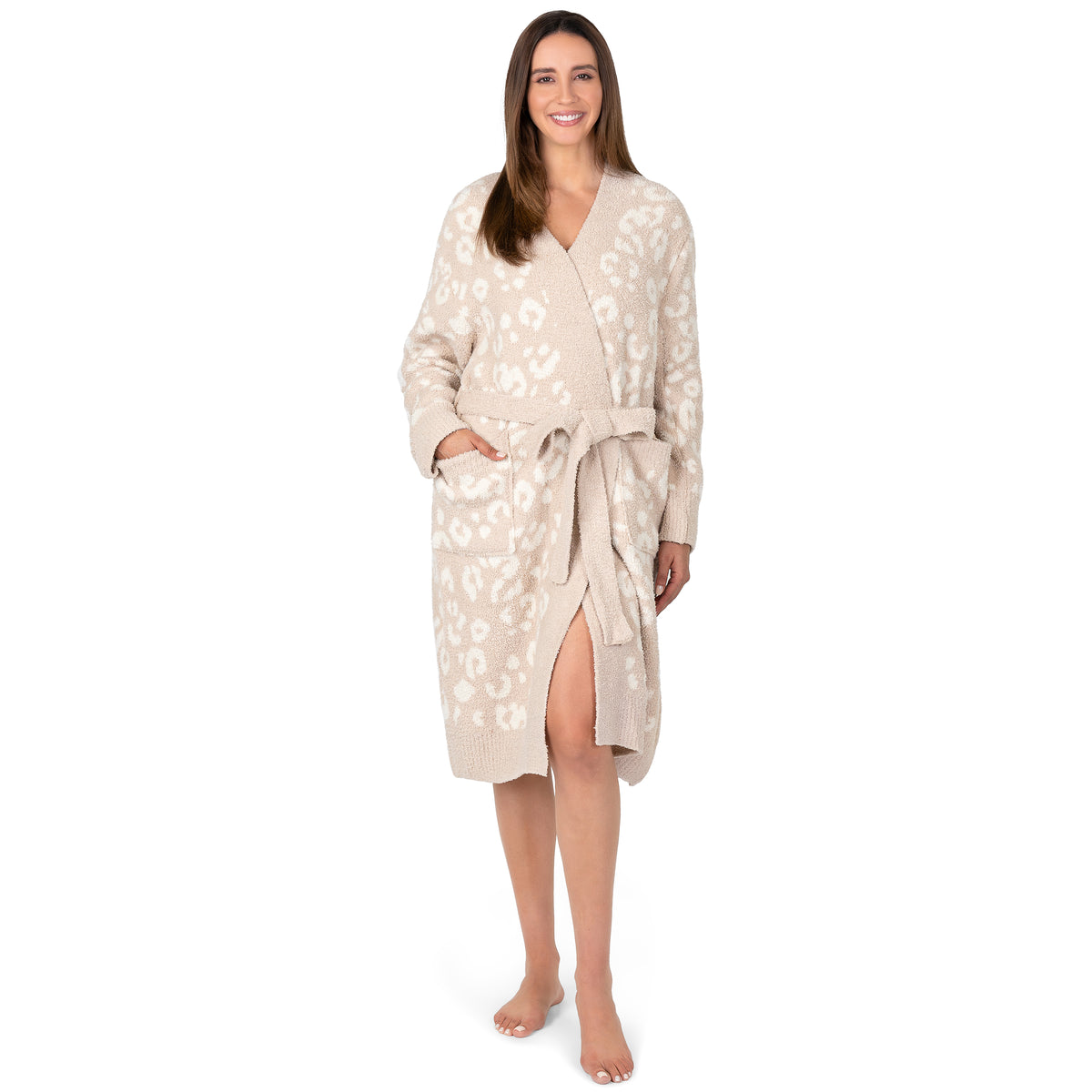 Women's Buttery Soft Knit Short Robe