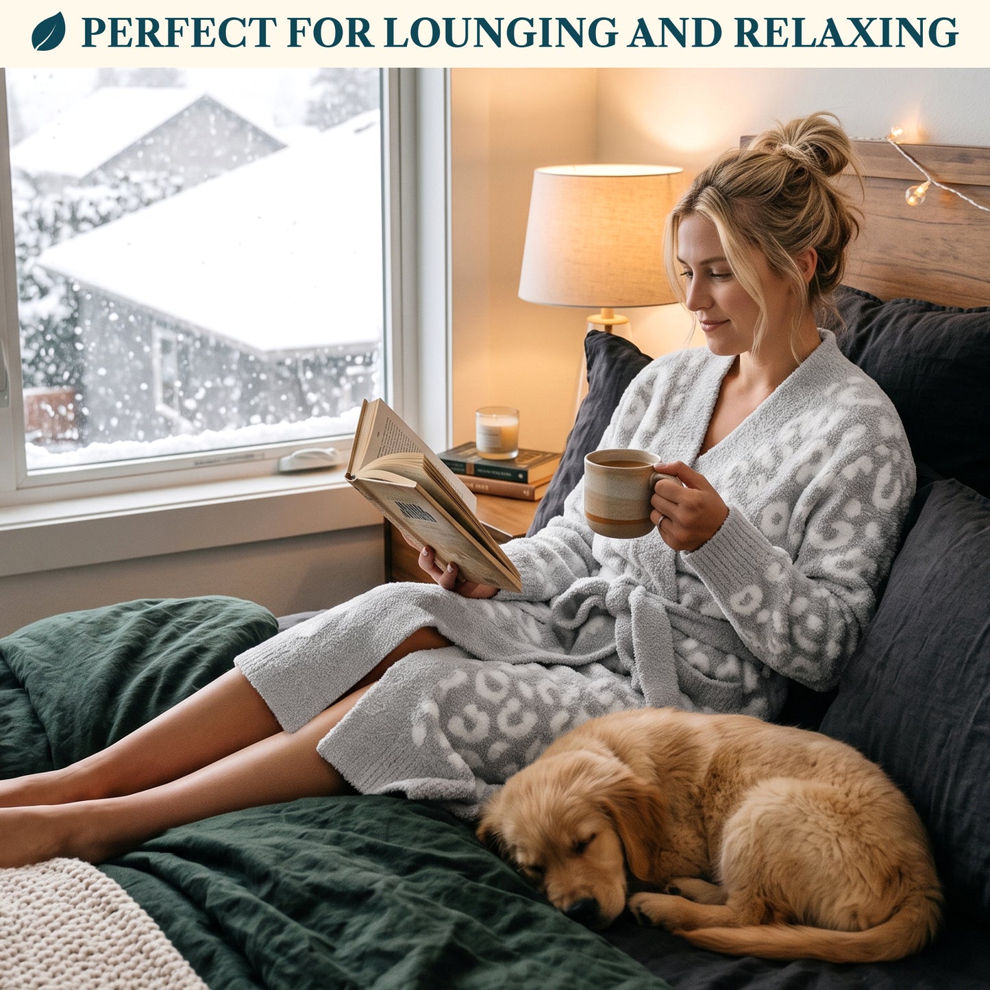 Women's Buttery Soft Knit Short Robe