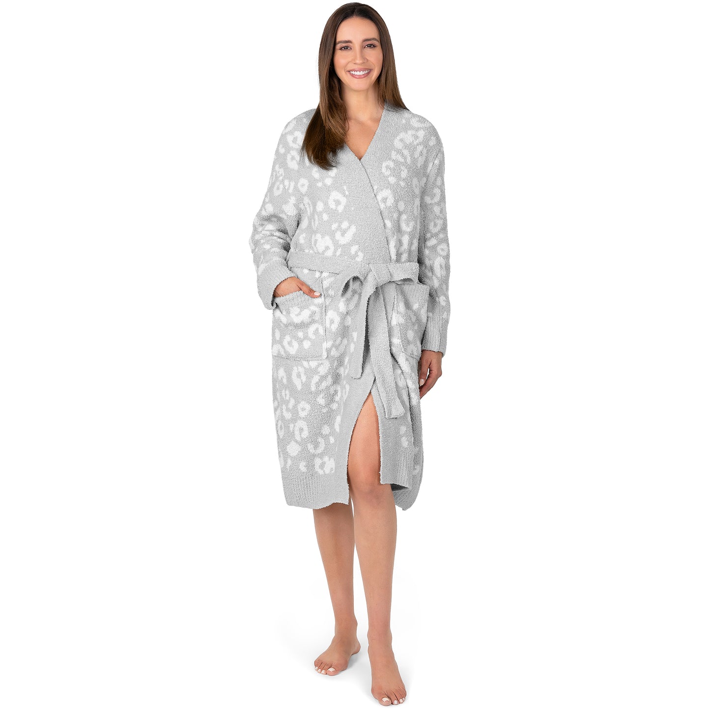Women's Buttery Soft Knit Short Robe
