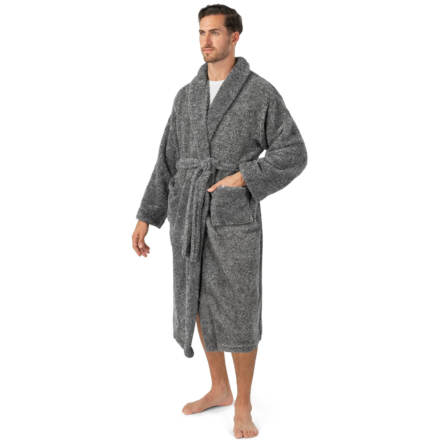 Men's Sherpa Fluffy Robe