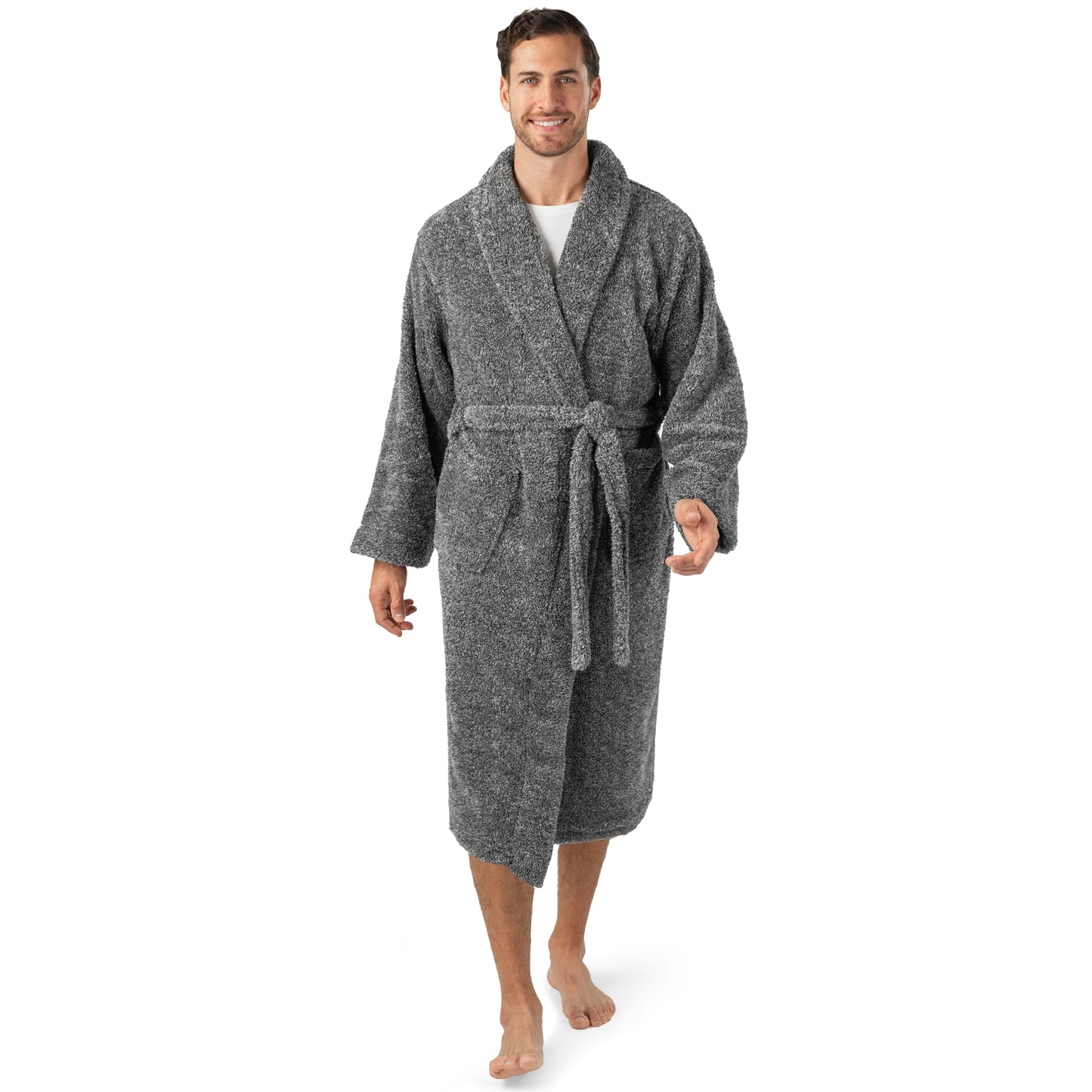 Men's Sherpa Fluffy Robe