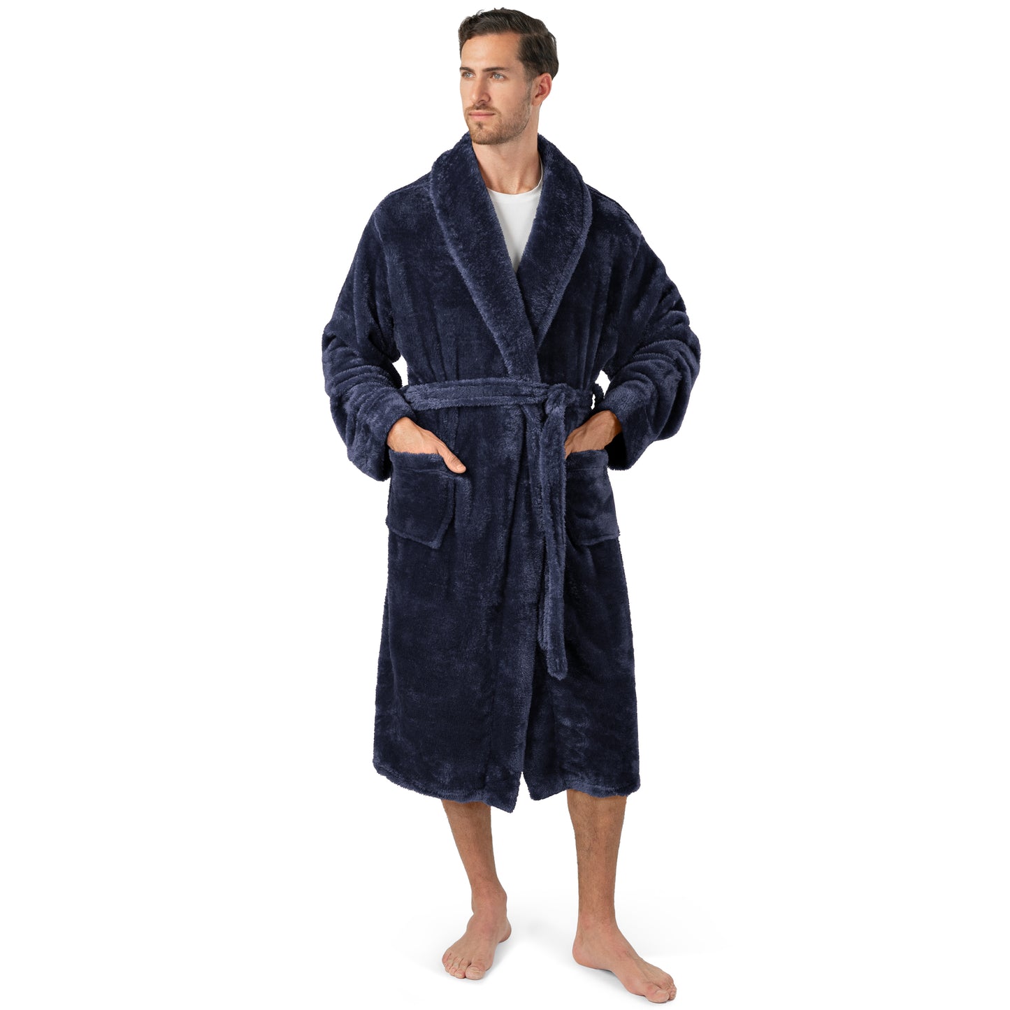 Men's Sherpa Fluffy Robe