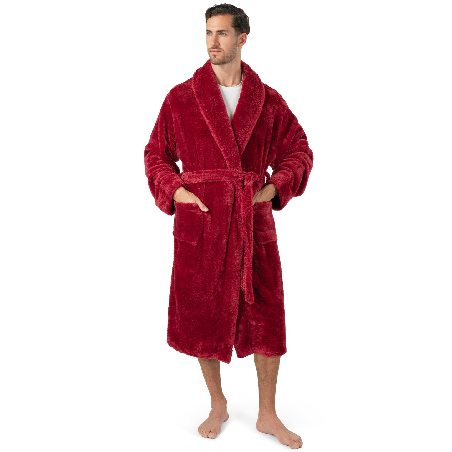 Men's Sherpa Fluffy Robe