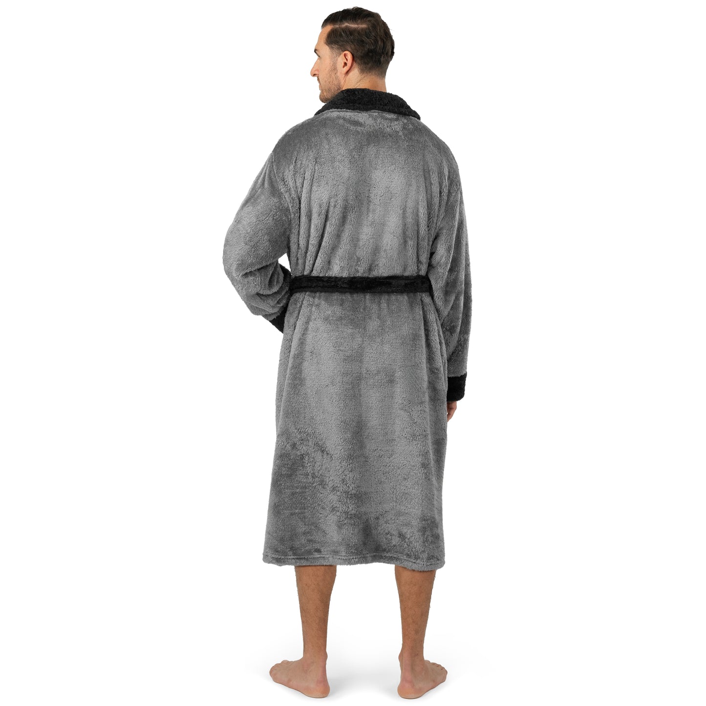 Men's Sherpa Fluffy Robe