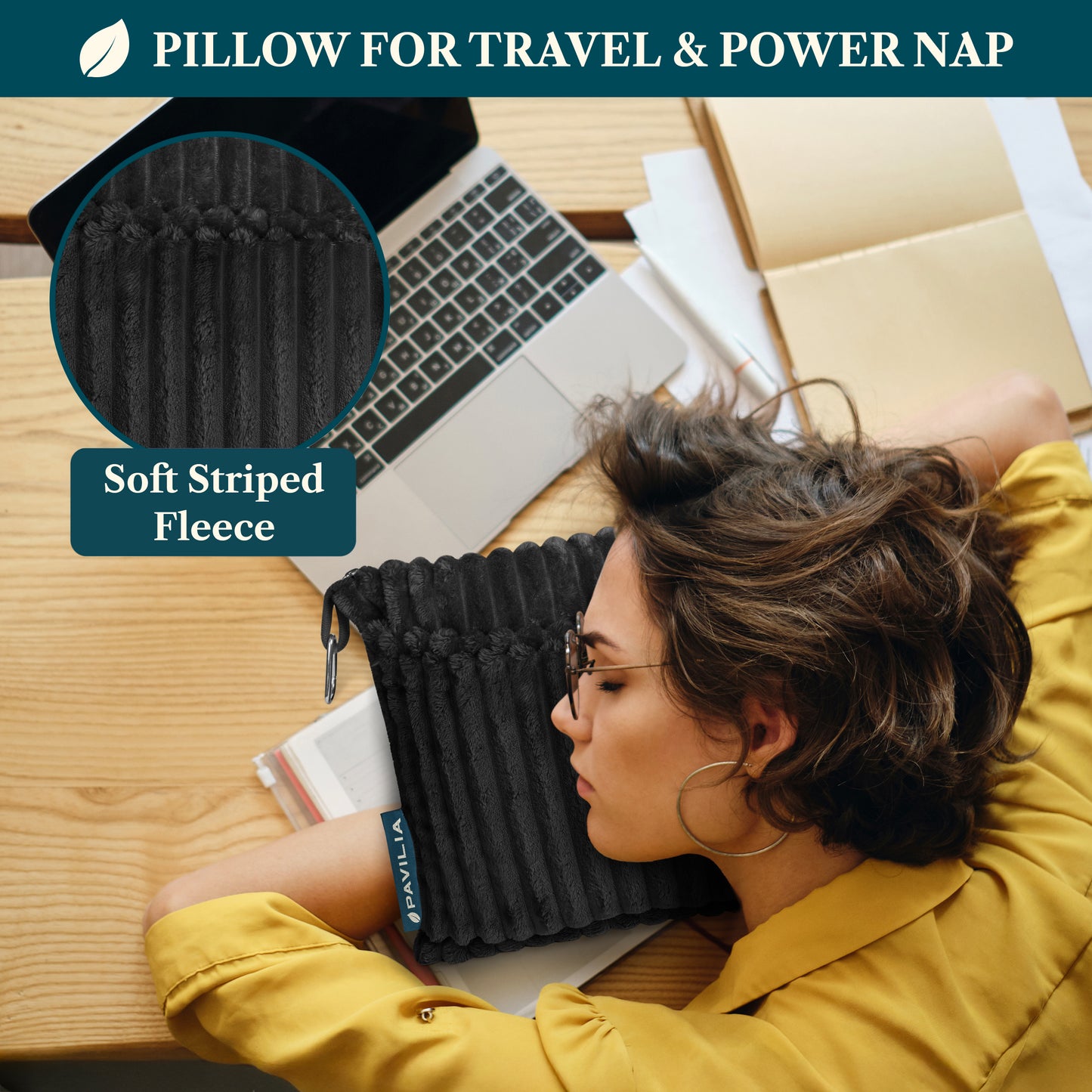 Airplane Fleece Travel Blanket Pillow