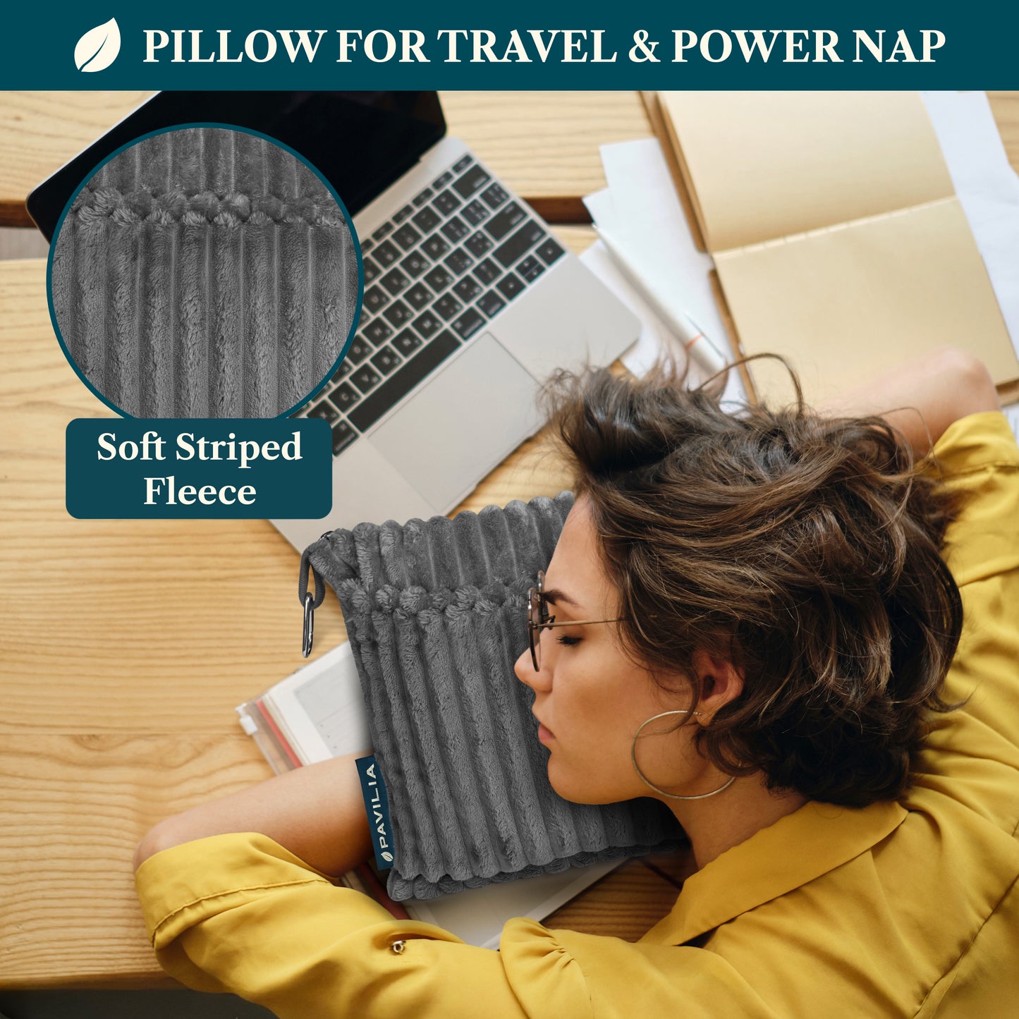 Airplane Fleece Travel Blanket Pillow