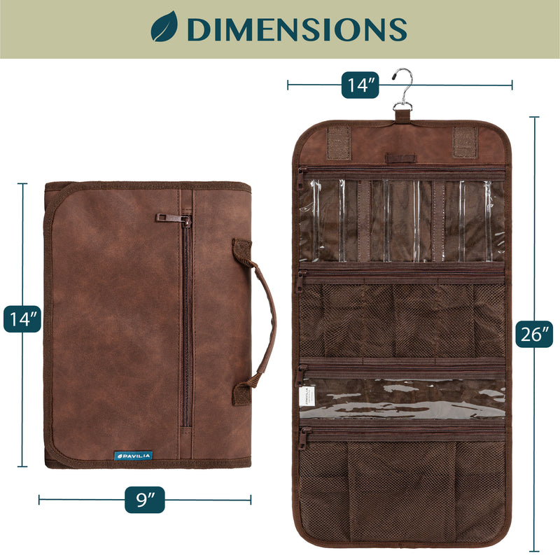 Rollout Hanging Toiletry Organizer Bag