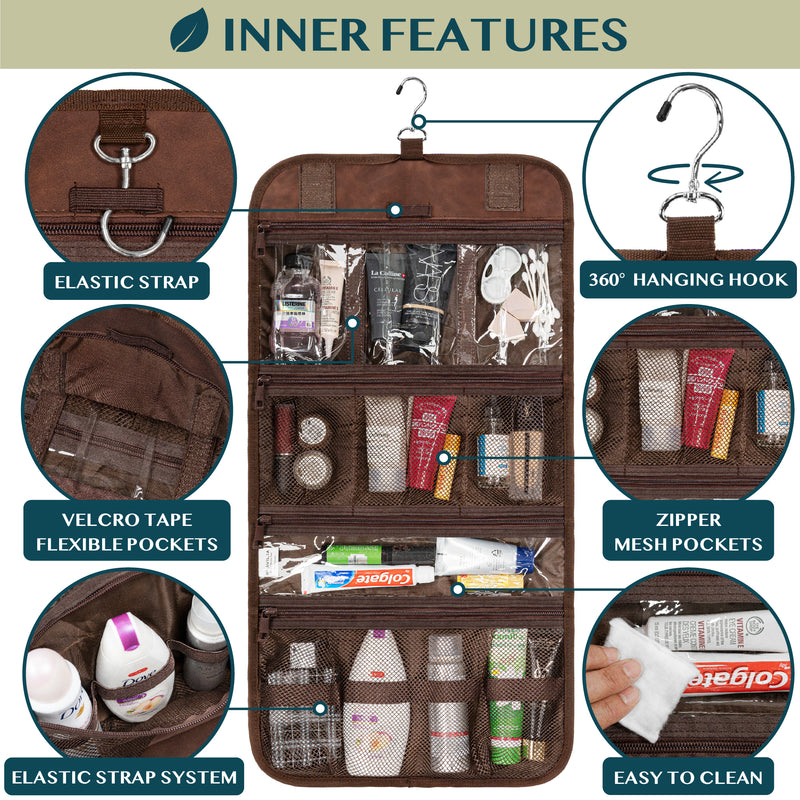 Rollout Hanging Toiletry Organizer Bag