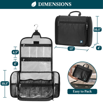 Classic Hanging Toiletry Organizer Bag – PAVILIA