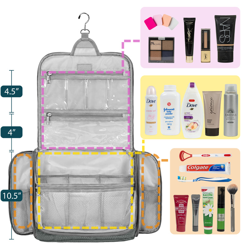 Classic Hanging Toiletry Organizer Bag