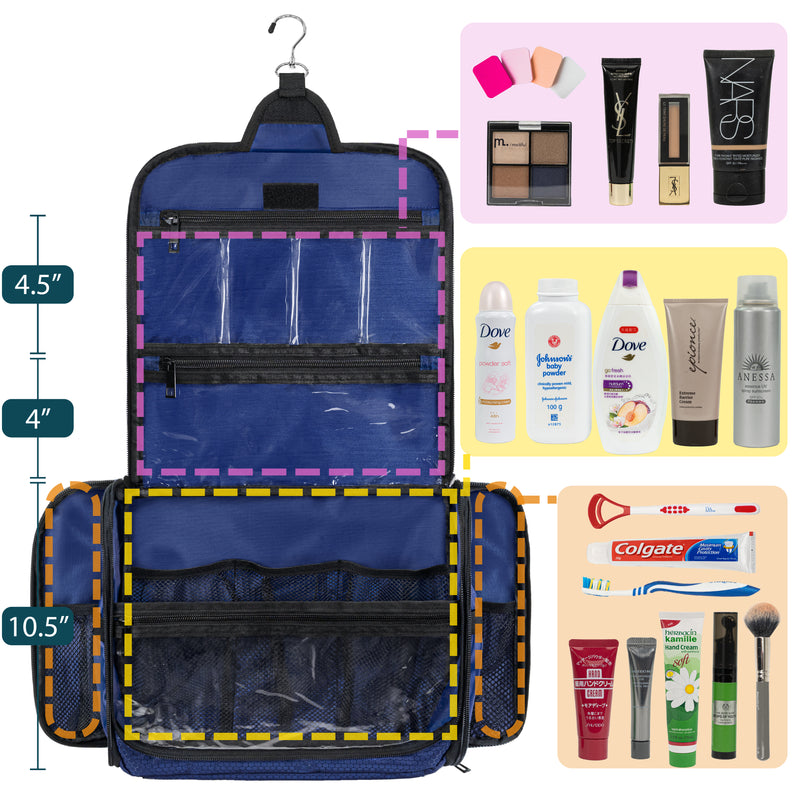 Classic Hanging Toiletry Organizer Bag