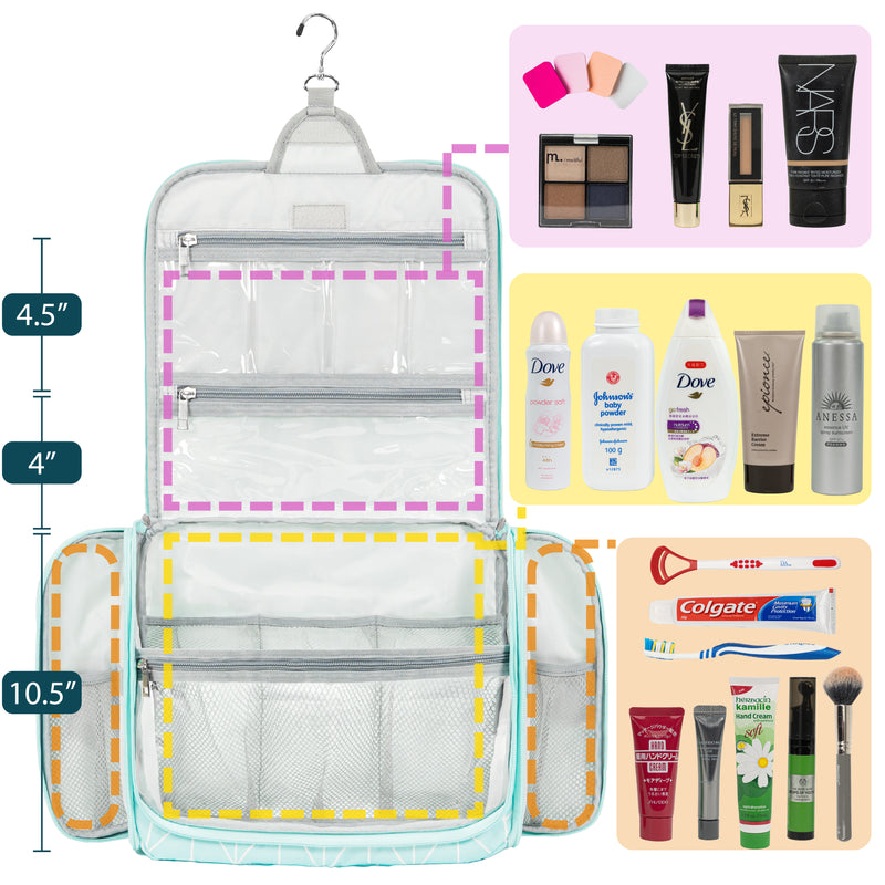 Classic Hanging Toiletry Organizer Bag