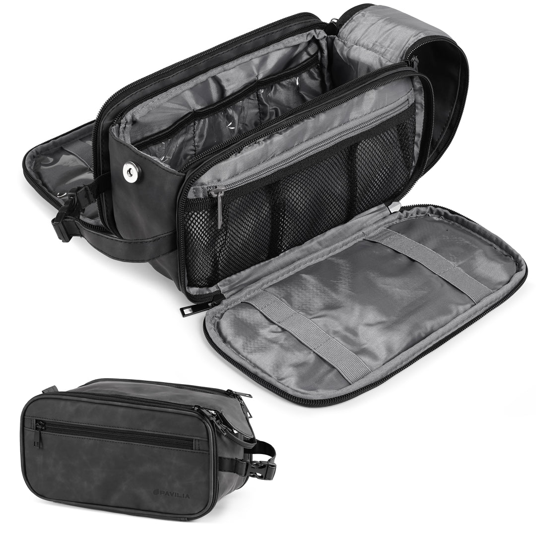 Men's Deluxe Dopp Kit Toiletry Bag  PAVILIA