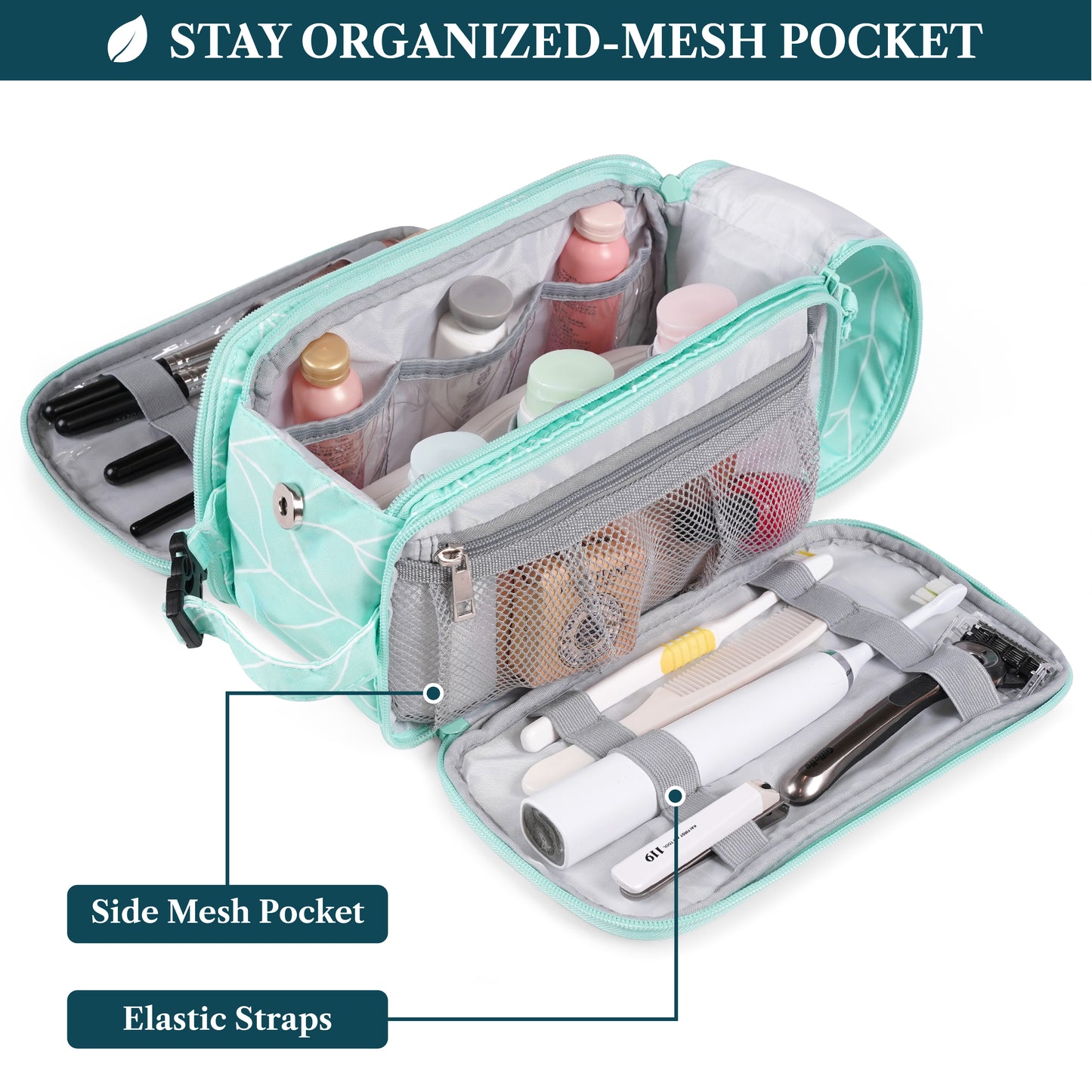 Men's Deluxe Dopp Kit Toiletry Bag