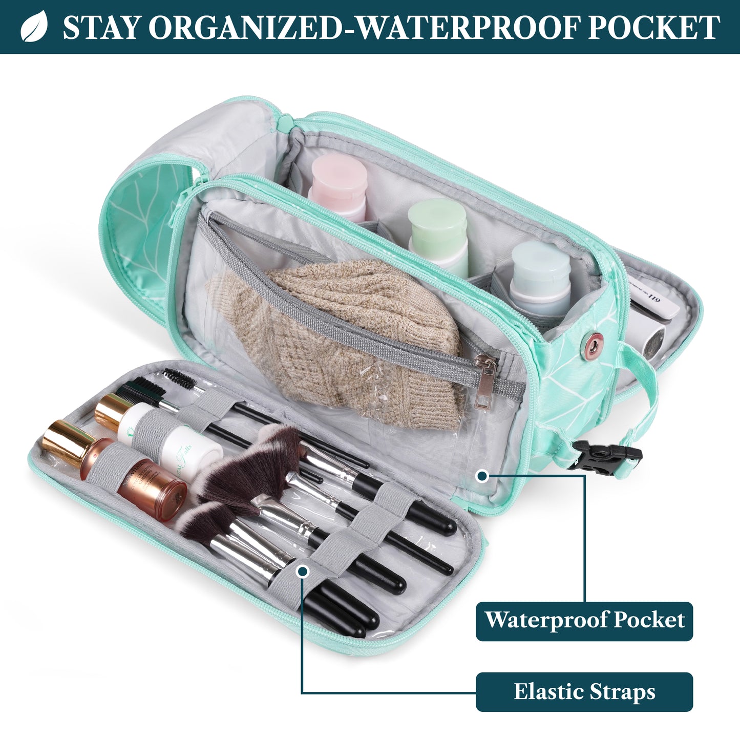 Men's Deluxe Dopp Kit Toiletry Bag