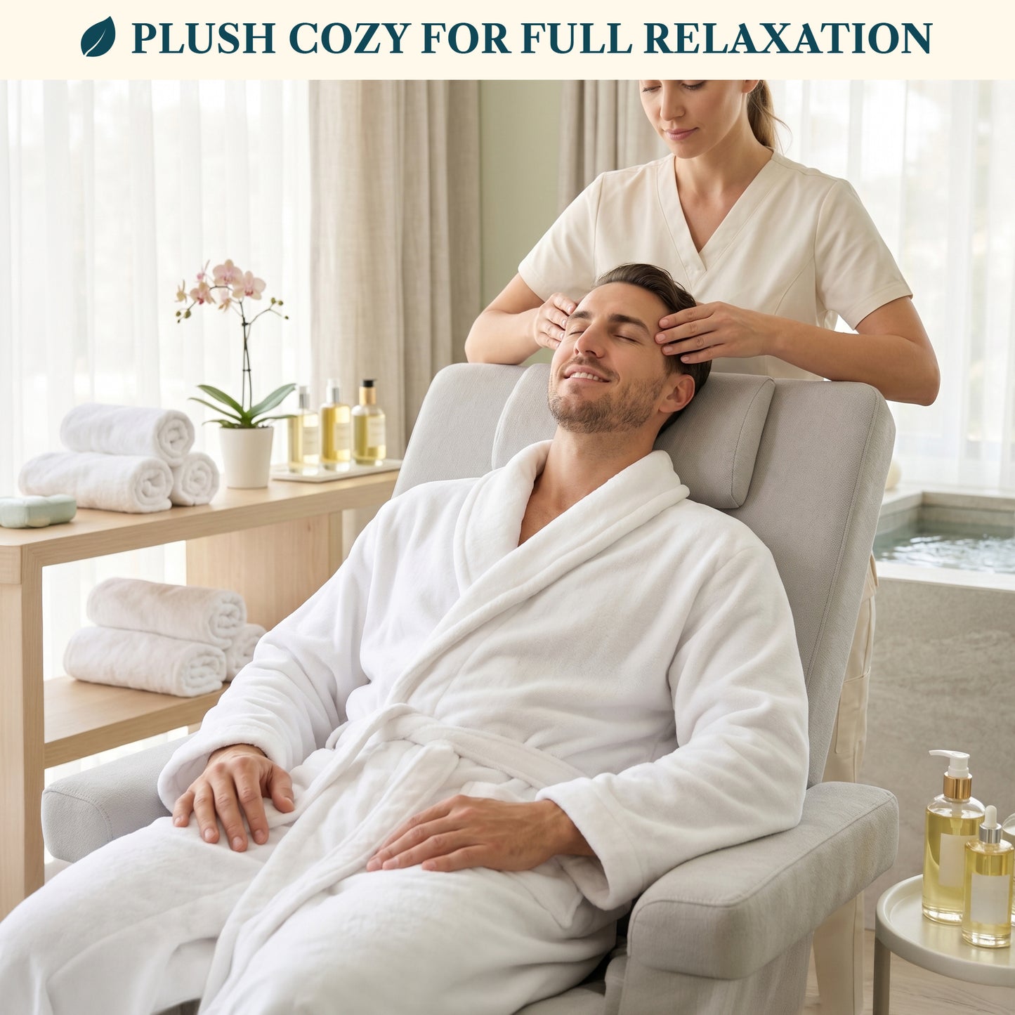 Men's Classic Fleece Robe