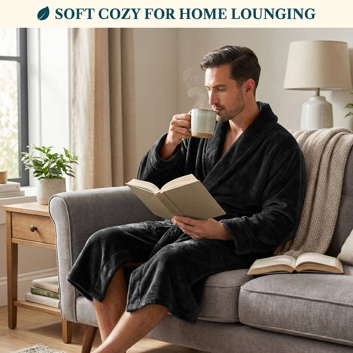 Men's Classic Fleece Robe
