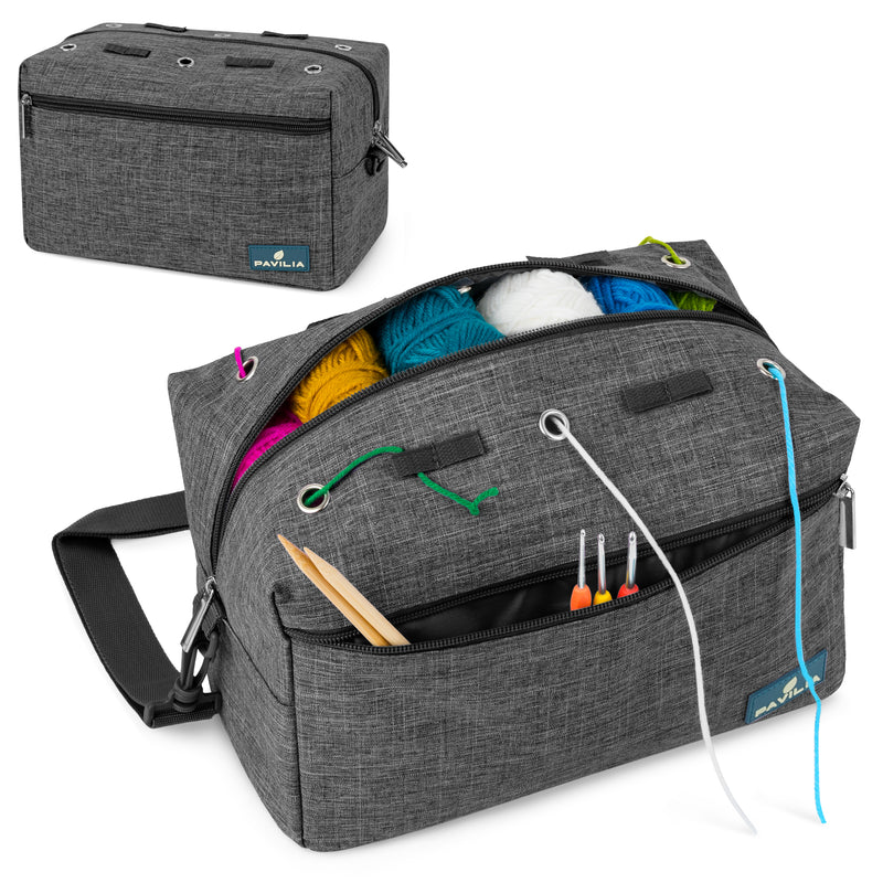 Compact Yarn Organizer Knitting Bag