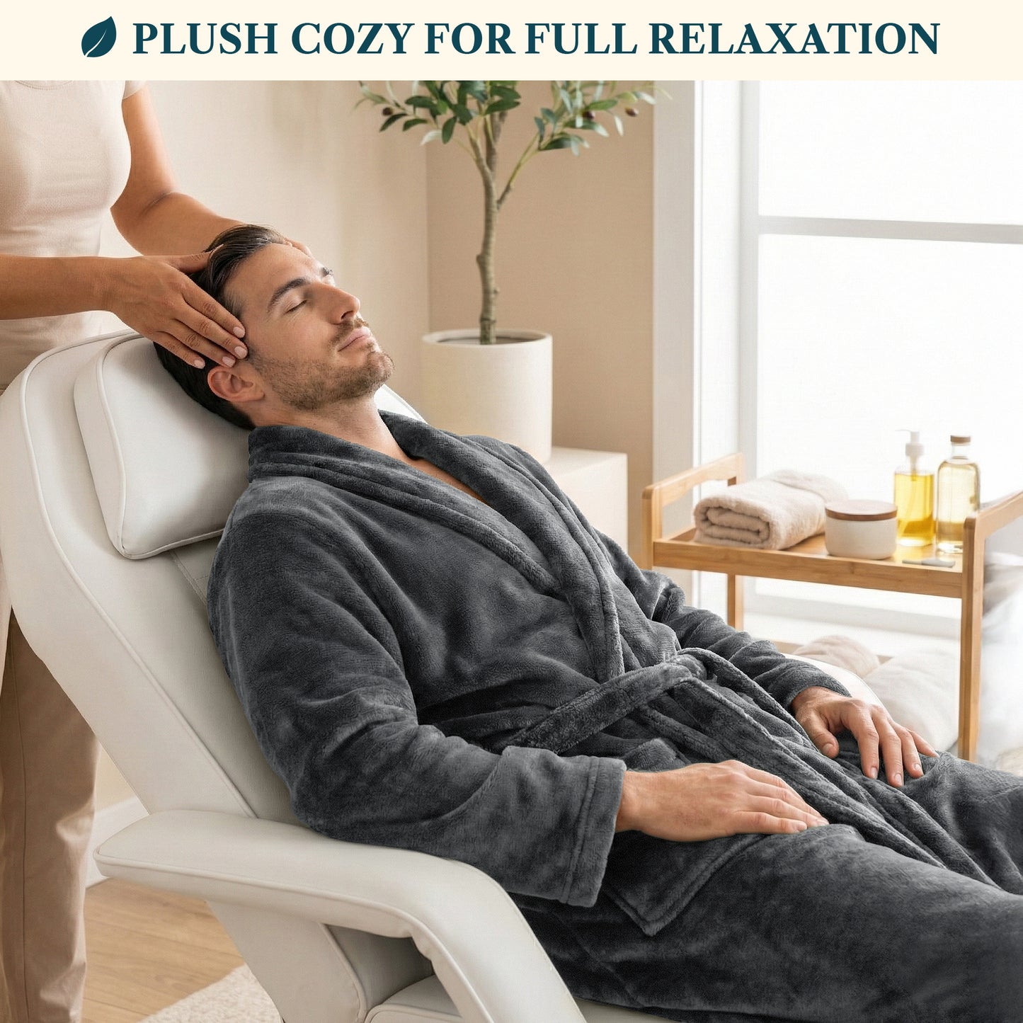 Men's Classic Fleece Robe