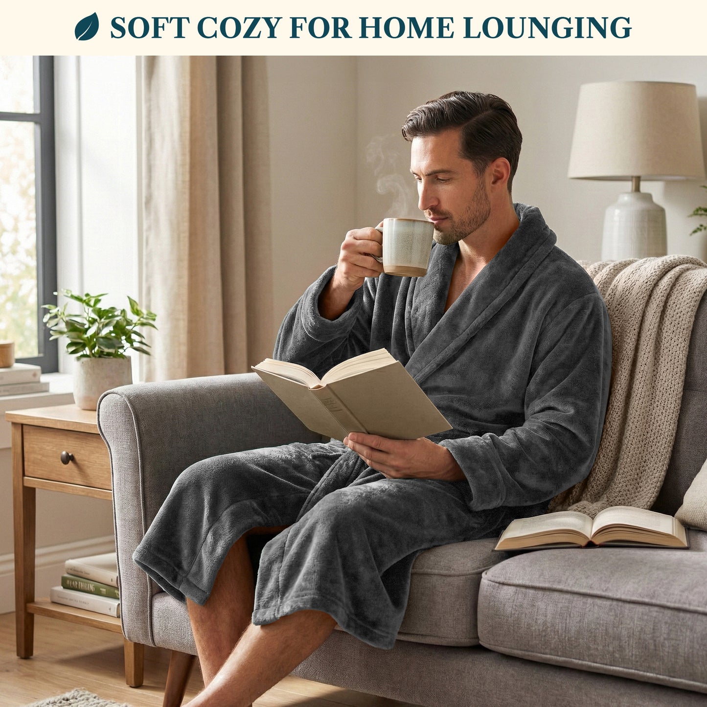 Men's Classic Fleece Robe