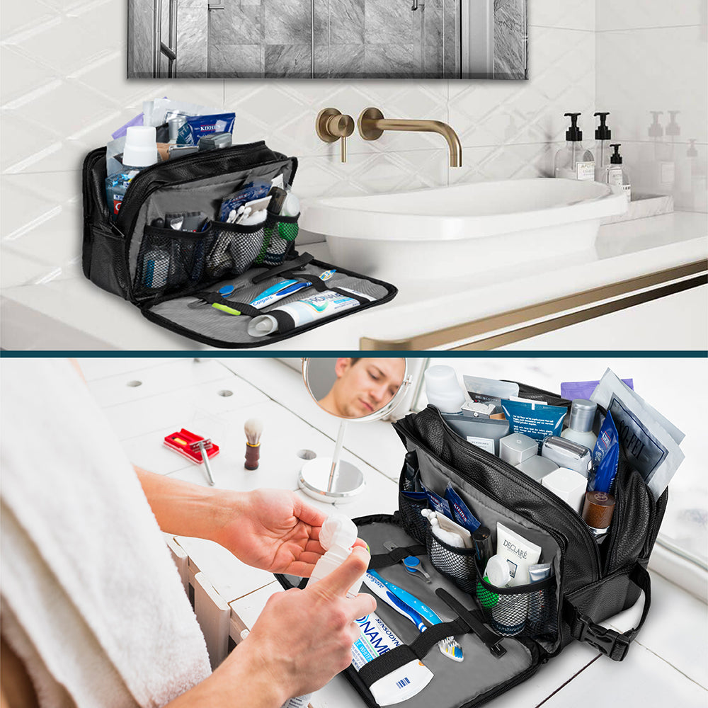 Men's Modern Dopp Kit Toiletry Bag