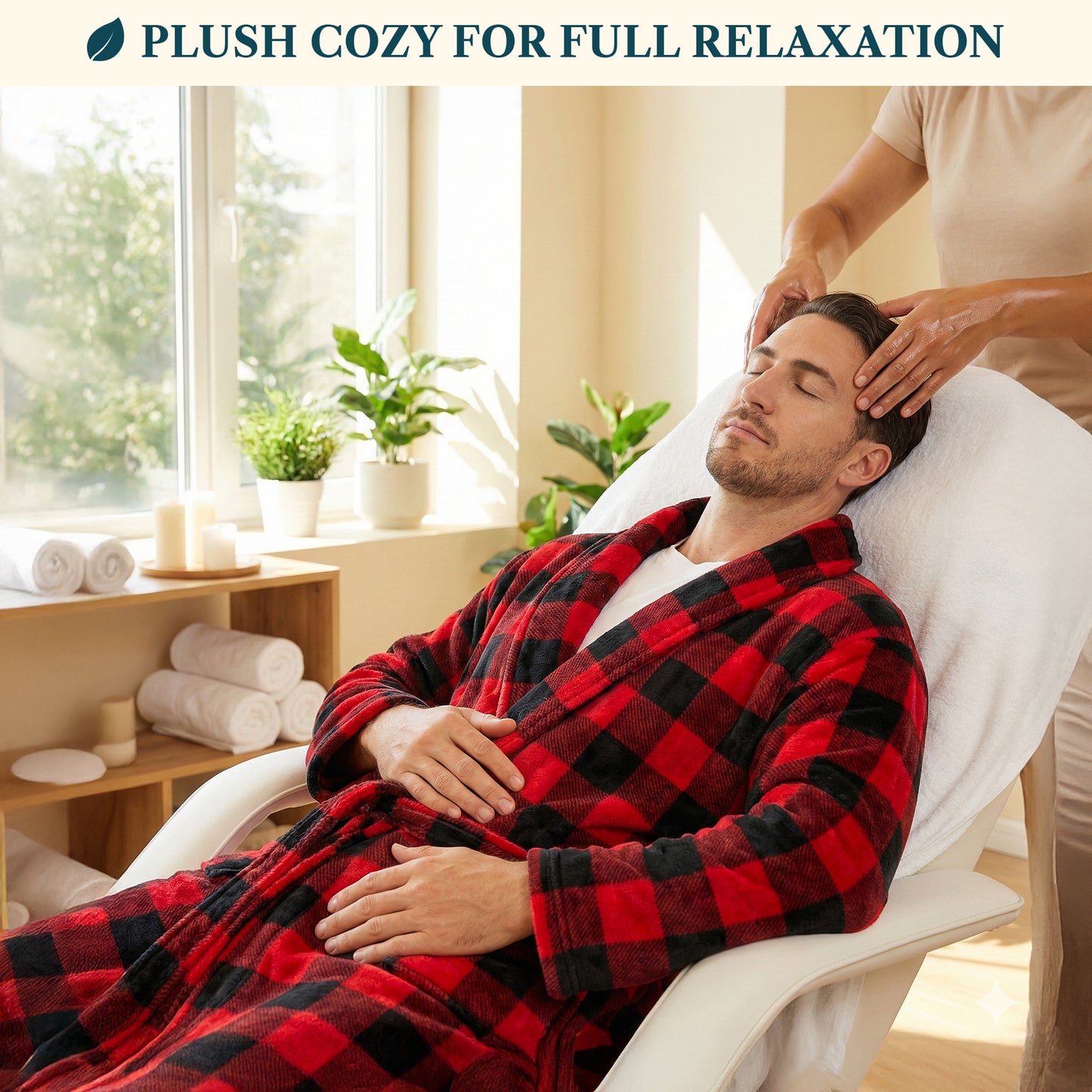 Men's Classic Fleece Robe