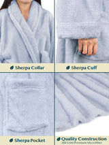 Women's Sherpa Fluffy Robe