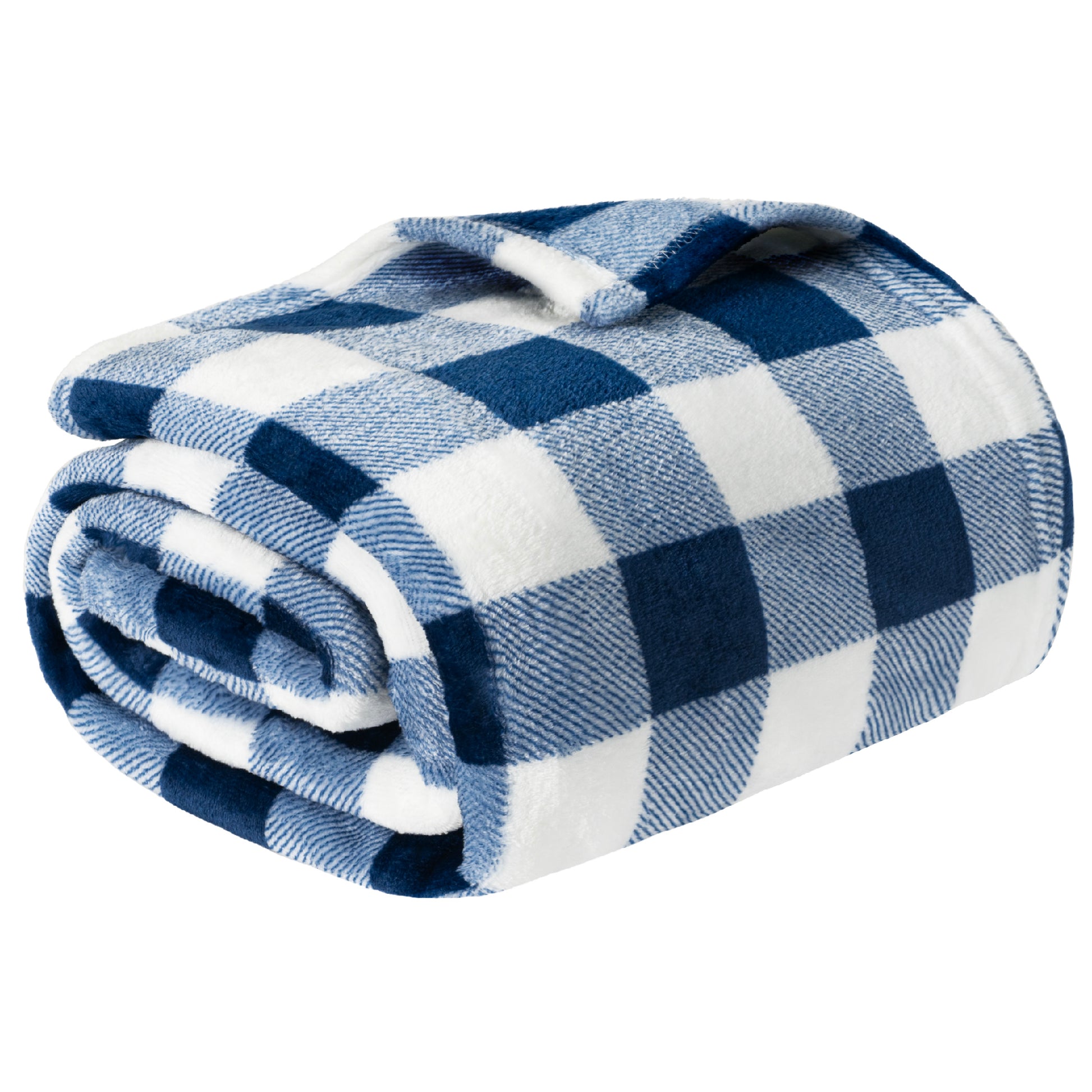 Checkered Fleece Blanket