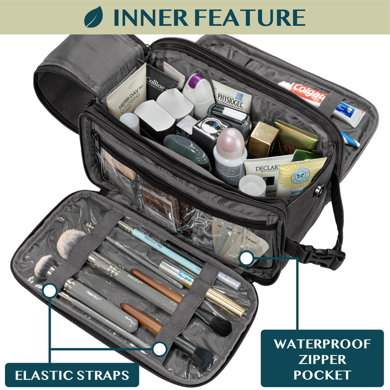 Men's Deluxe Dopp Kit Toiletry Bag