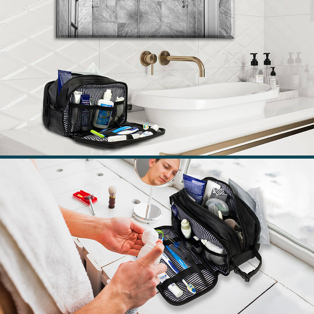 Men's Modern Dopp Kit Toiletry Bag