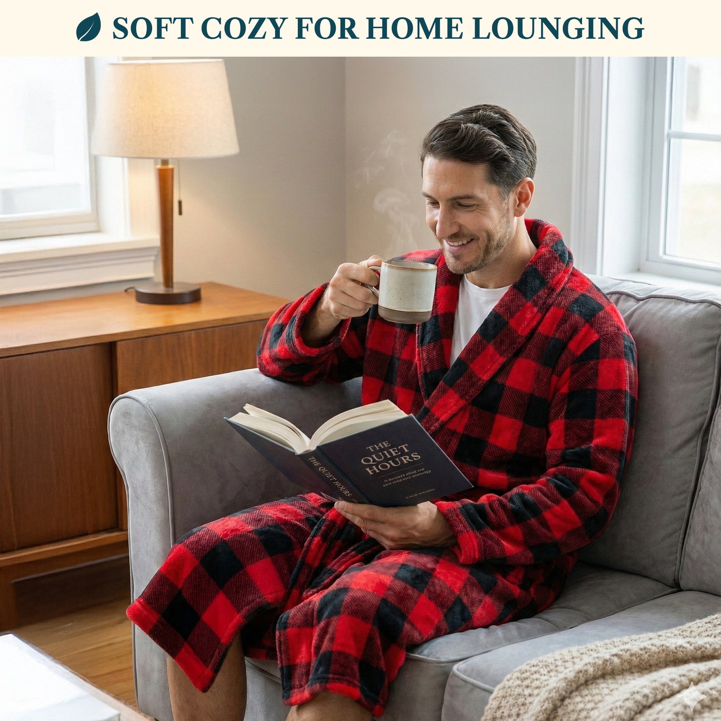 Men's Classic Fleece Robe