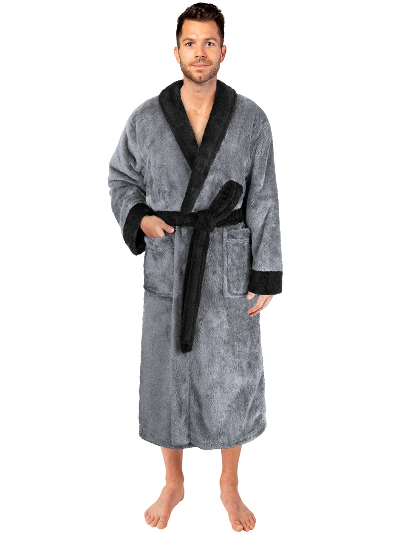 Men's Sherpa Fluffy Robe