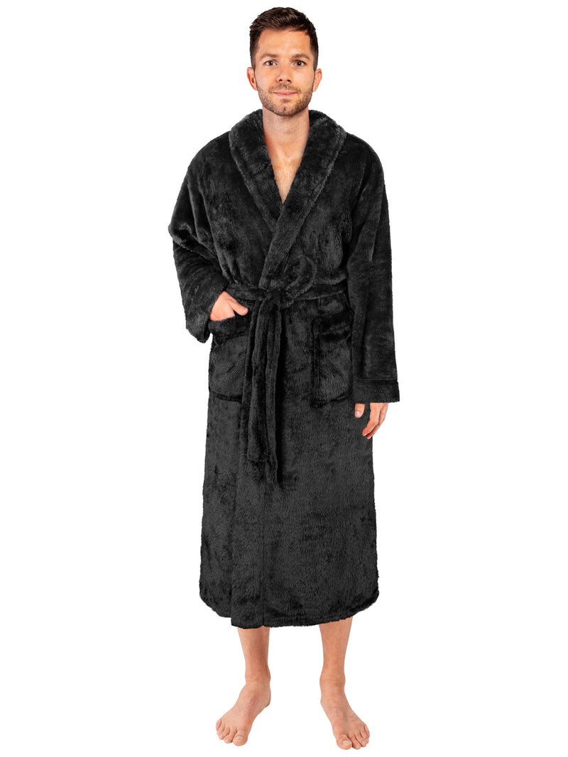 Men's Sherpa Fluffy Robe